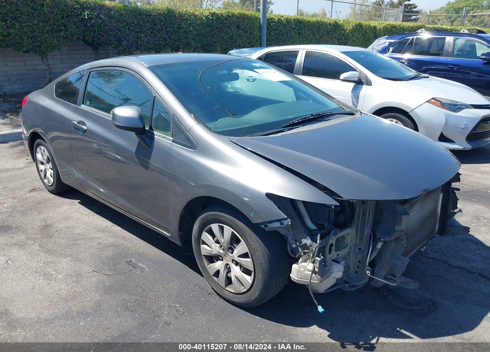 2012 HONDA CIVIC LX VIN: 2HGFG3B54CH518503