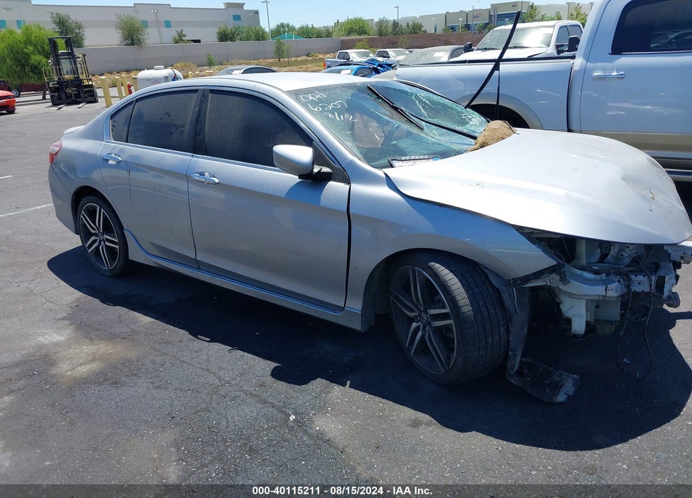 2017 HONDA ACCORD SPORT VIN: 1HGCR2F59HA060965