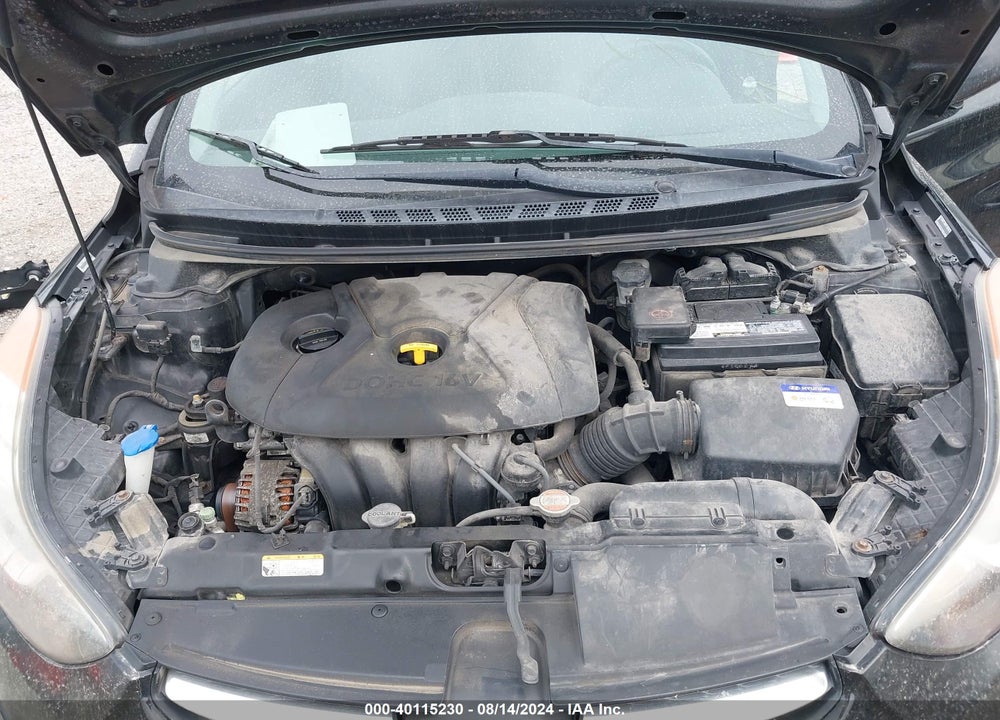 2011 HYUNDAI ELANTRA GLS (ULSAN PLANT) VIN: KMHDH4AE7BU105914