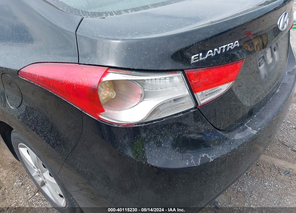 2011 HYUNDAI ELANTRA GLS (ULSAN PLANT) VIN: KMHDH4AE7BU105914