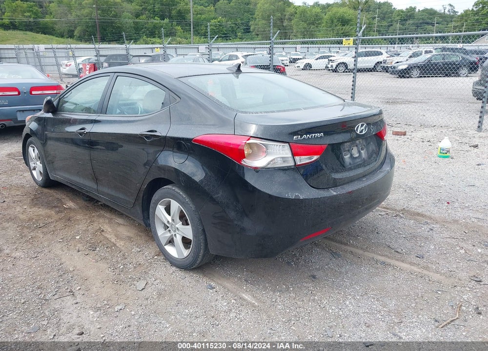 2011 HYUNDAI ELANTRA GLS (ULSAN PLANT) VIN: KMHDH4AE7BU105914