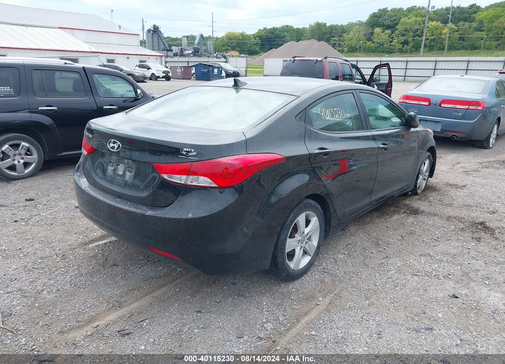 2011 HYUNDAI ELANTRA GLS (ULSAN PLANT) VIN: KMHDH4AE7BU105914