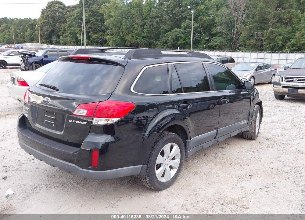 2010 SUBARU OUTBACK 2.5I LIMITED VIN: 4S4BRCKC1A3331284