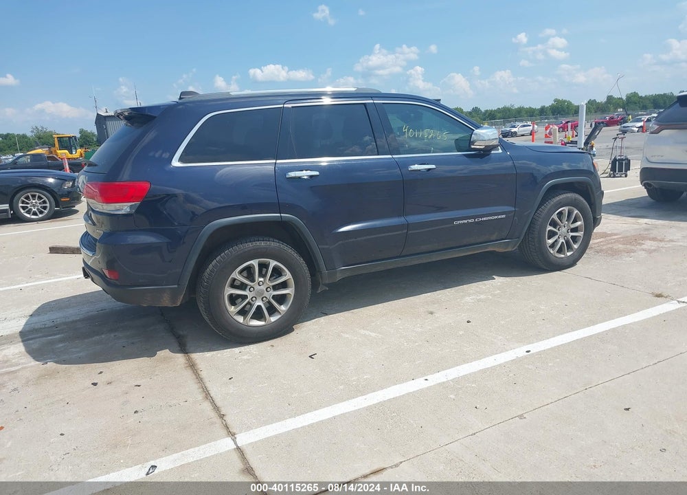 2015 JEEP GRAND CHEROKEE LIMITED VIN: 1C4RJFBG8FC641759