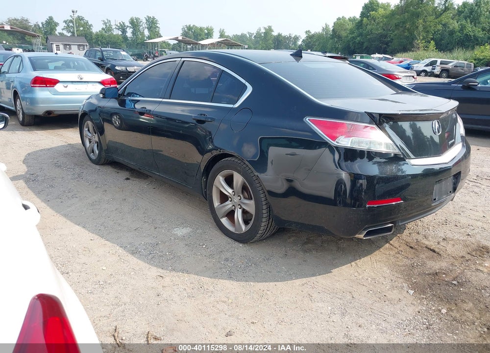 2013 ACURA TL 3.7 VIN: 19UUA9F54DA002678