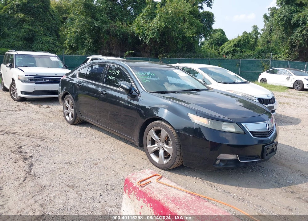 2013 ACURA TL 3.7 VIN: 19UUA9F54DA002678