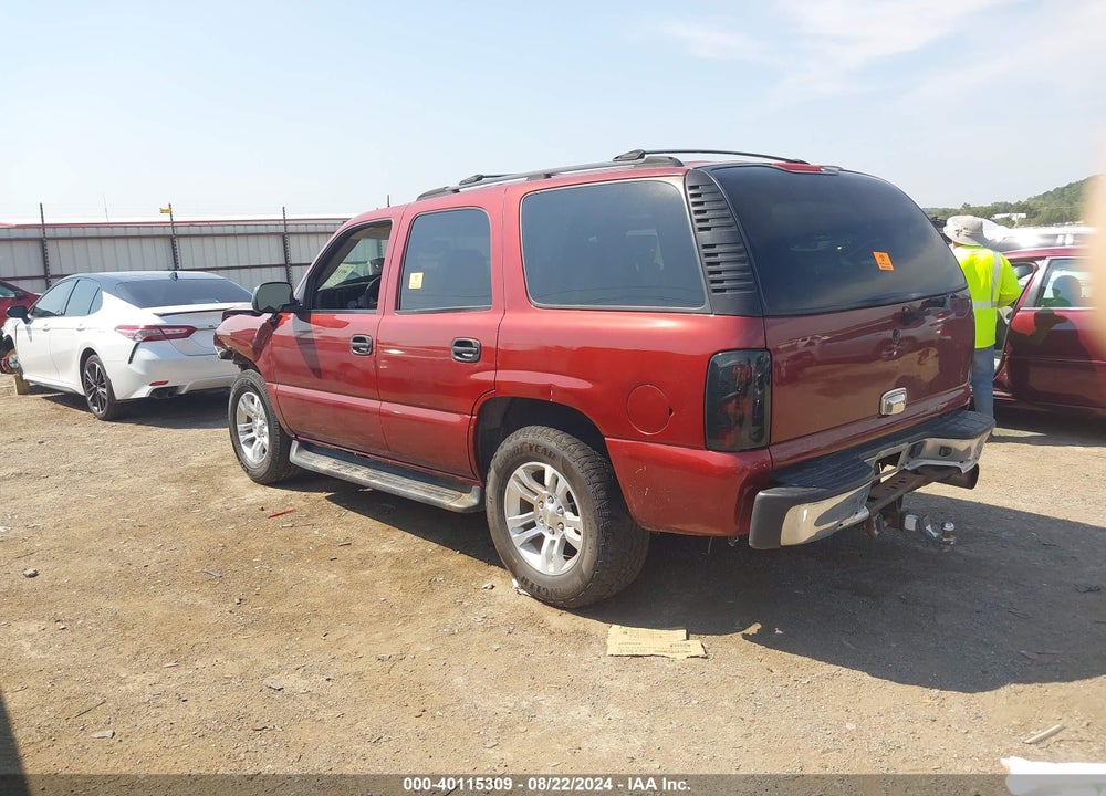 2003 CHEVROLET TAHOE LS VIN: 1GNEC13V93R227429