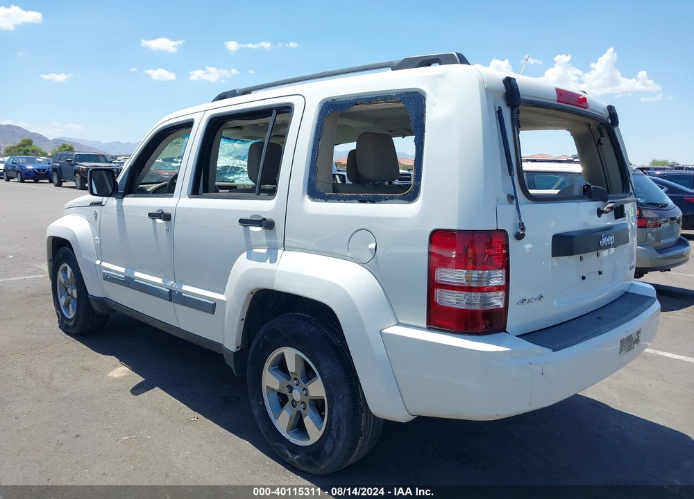 2008 JEEP LIBERTY SPORT VIN: 1J8GN28K38W210286