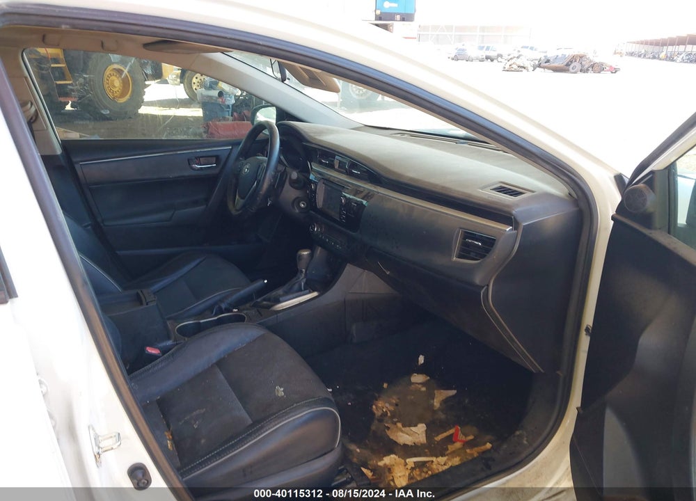 2014 TOYOTA COROLLA S PLUS VIN: 5YFBURHE2EP126309