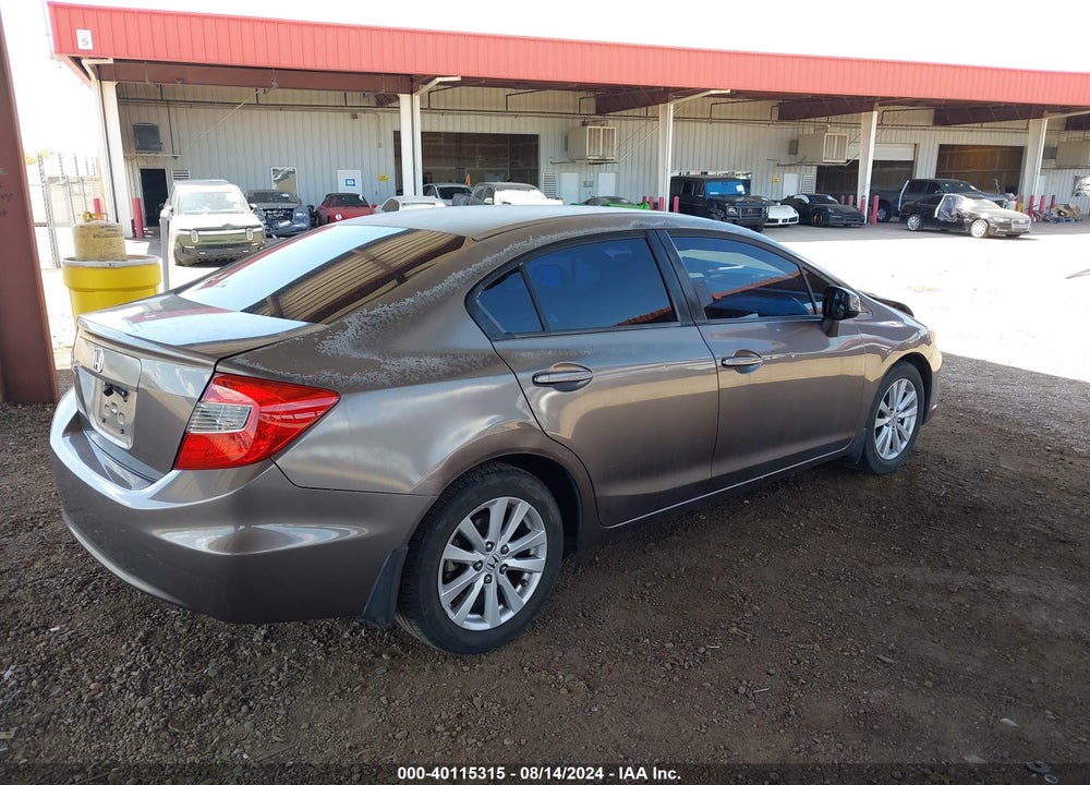 2012 HONDA CIVIC EX VIN: 2HGFB2F80CH594426