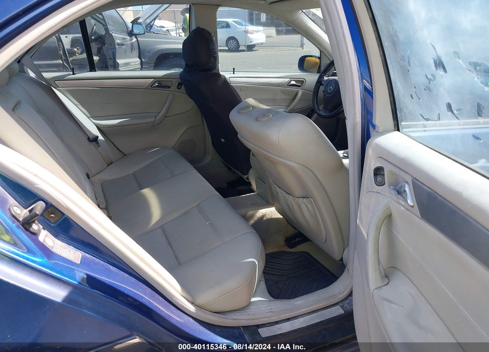 2005 MERCEDES-BENZ C 230 KOMPRESSOR SPORT VIN: WDBRF40J25F648349