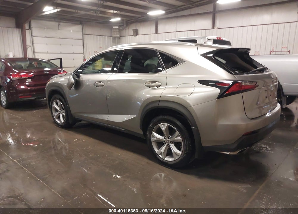 2017 LEXUS NX 200T VIN: JTJBARBZ9H2123590