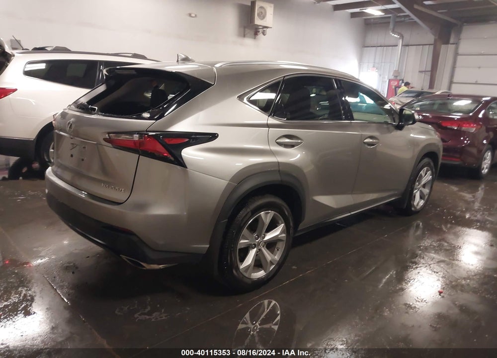 2017 LEXUS NX 200T VIN: JTJBARBZ9H2123590