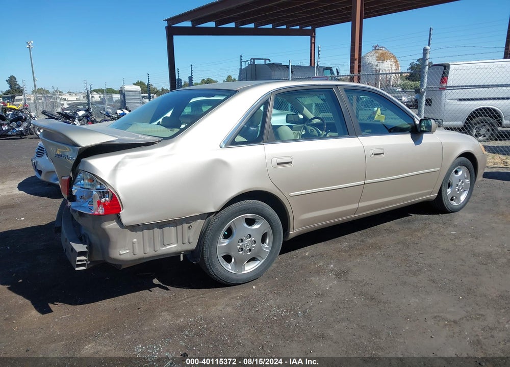 2004 TOYOTA AVALON XLS VIN: 4T1BF28B44U348192