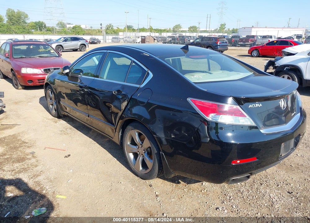 2012 ACURA TL 3.7 VIN: 19UUA9F5XCA000285