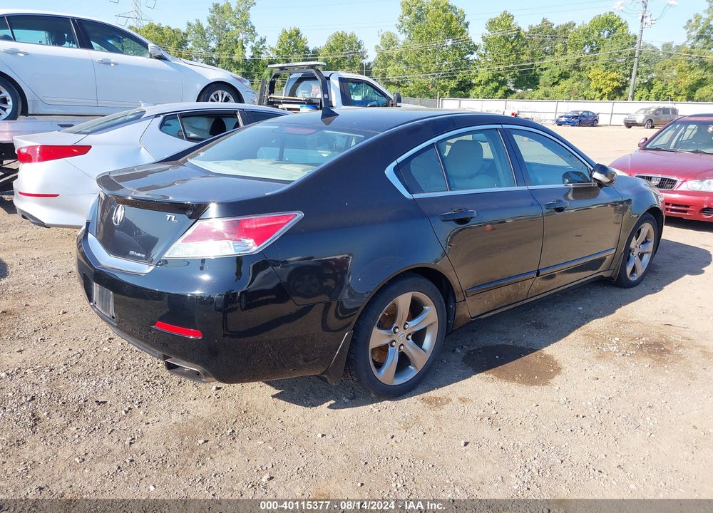 2012 ACURA TL 3.7 VIN: 19UUA9F5XCA000285