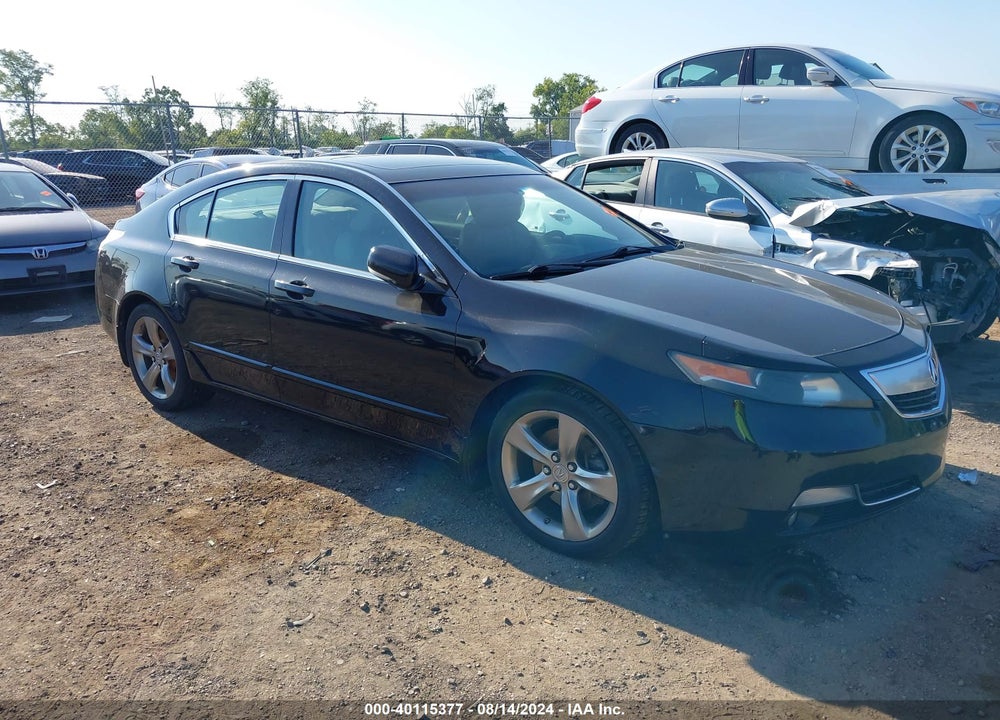 2012 ACURA TL 3.7 VIN: 19UUA9F5XCA000285