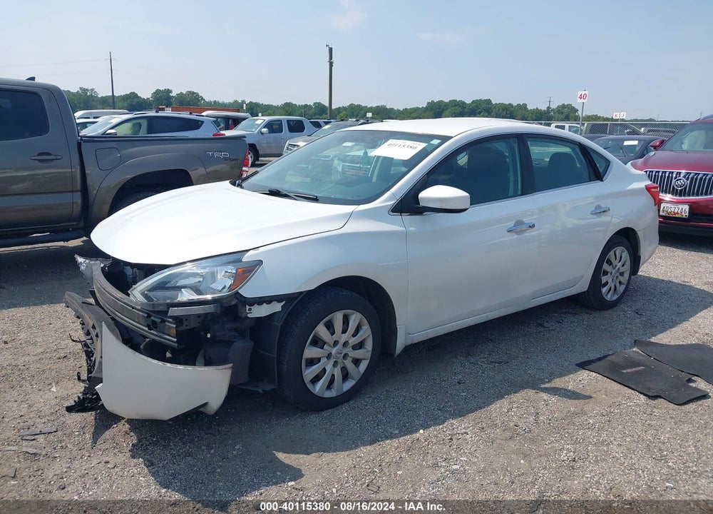 2017 NISSAN SENTRA SV VIN: 3N1AB7AP7HY210196