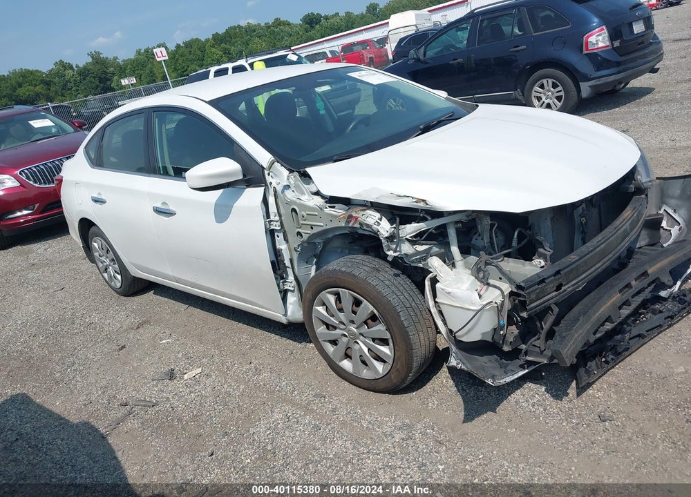 2017 NISSAN SENTRA SV VIN: 3N1AB7AP7HY210196