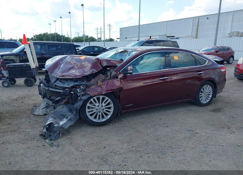 2013 TOYOTA AVALON HYBRID LIMITED VIN: 4T1BD1EB1DU007322
