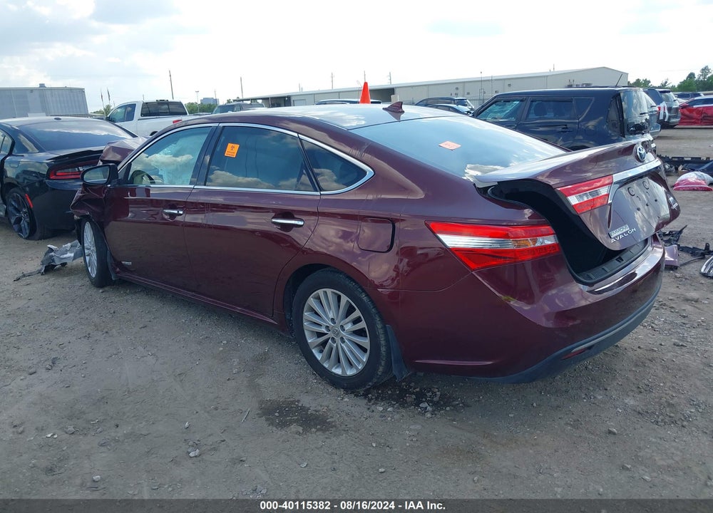 2013 TOYOTA AVALON HYBRID LIMITED VIN: 4T1BD1EB1DU007322