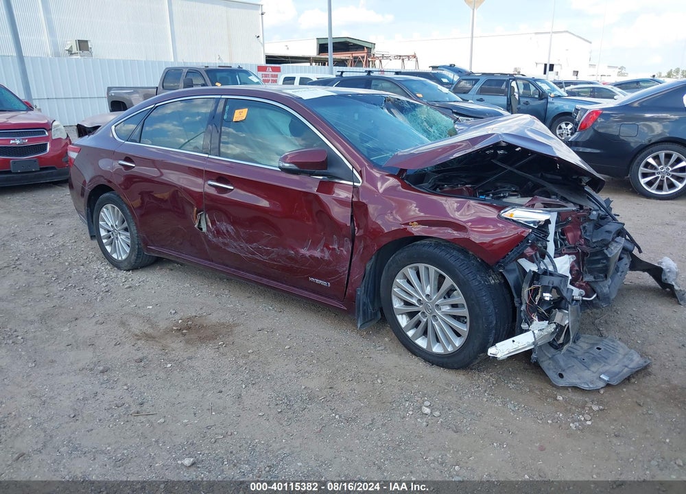2013 TOYOTA AVALON HYBRID LIMITED VIN: 4T1BD1EB1DU007322