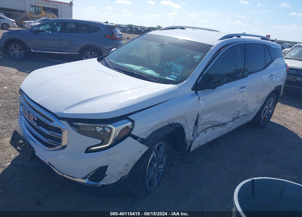 2019 GMC TERRAIN SLT VIN: 3GKALPEV0KL122635