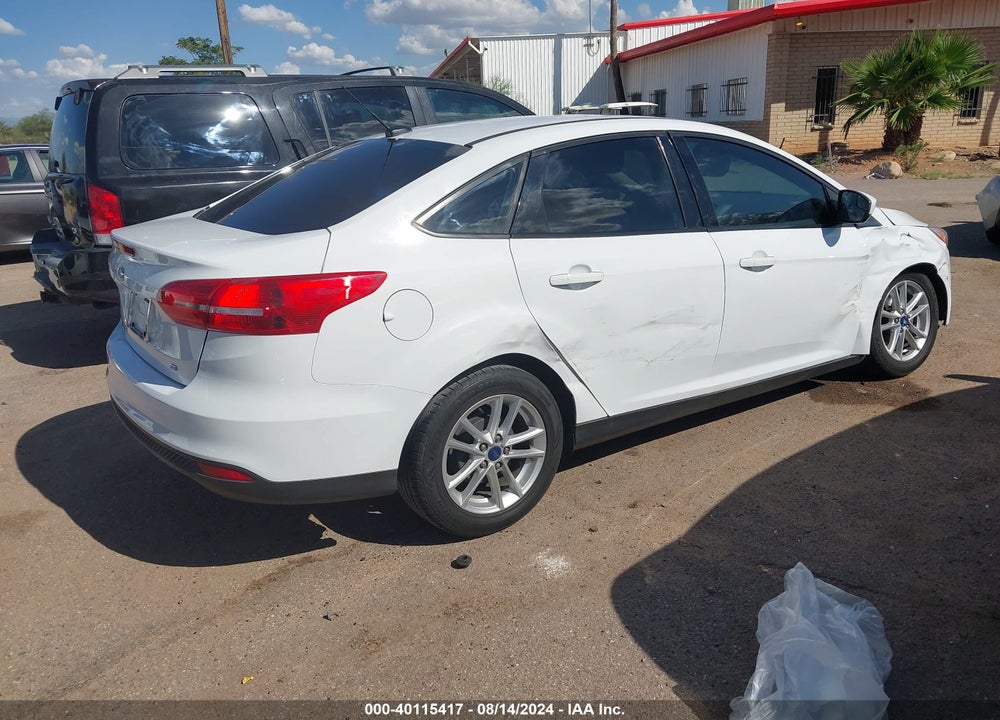 2018 FORD FOCUS SE VIN: 1FADP3F20JL324756
