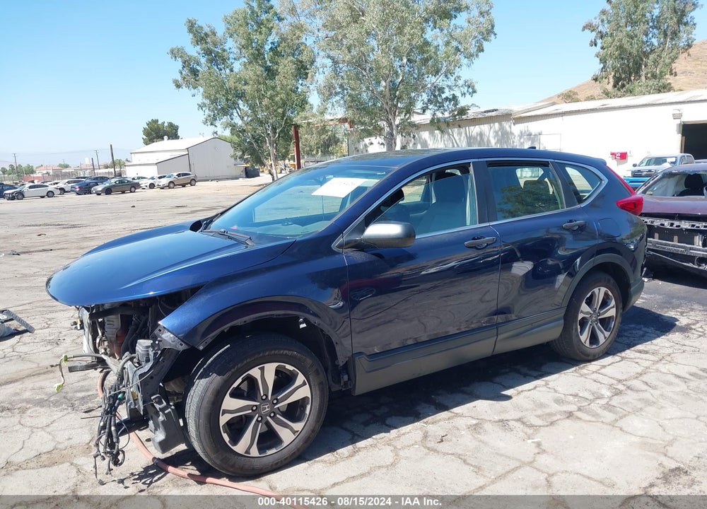 2018 HONDA CR-V LX VIN: 2HKRW5H3XJH412366