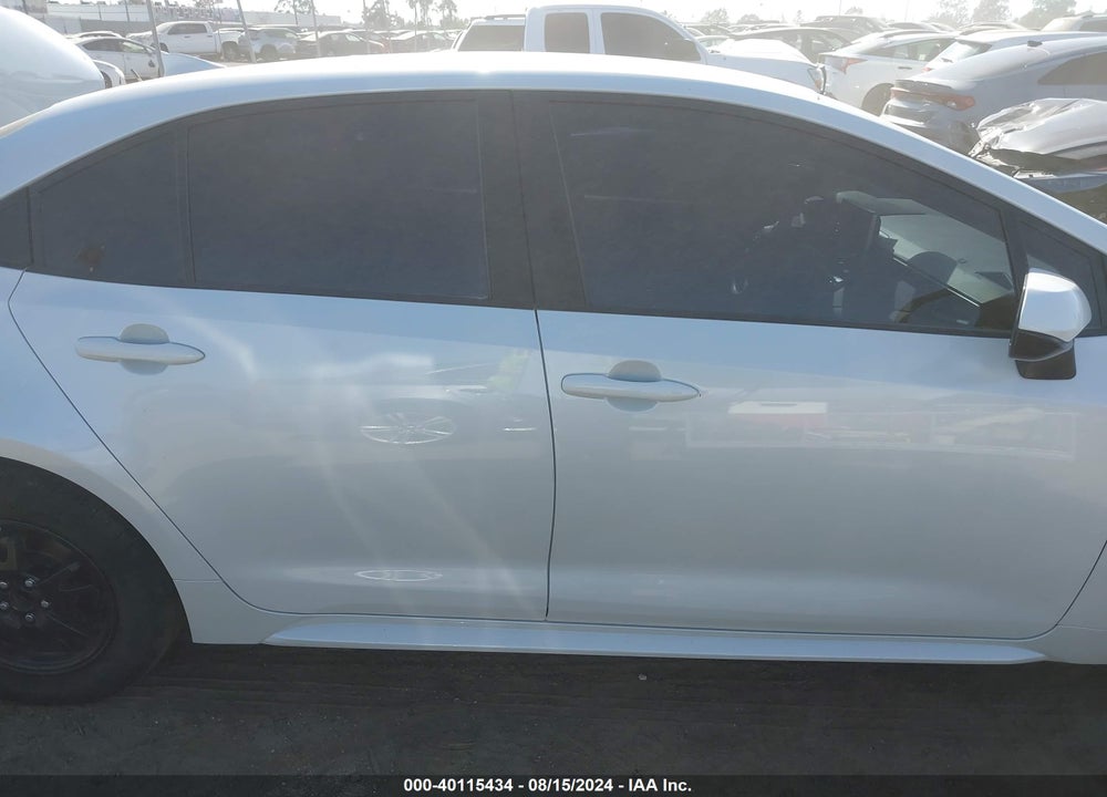 2021 TOYOTA COROLLA HYBRID LE VIN: JTDEAMDE1MJ014621