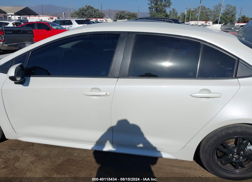 2021 TOYOTA COROLLA HYBRID LE VIN: JTDEAMDE1MJ014621
