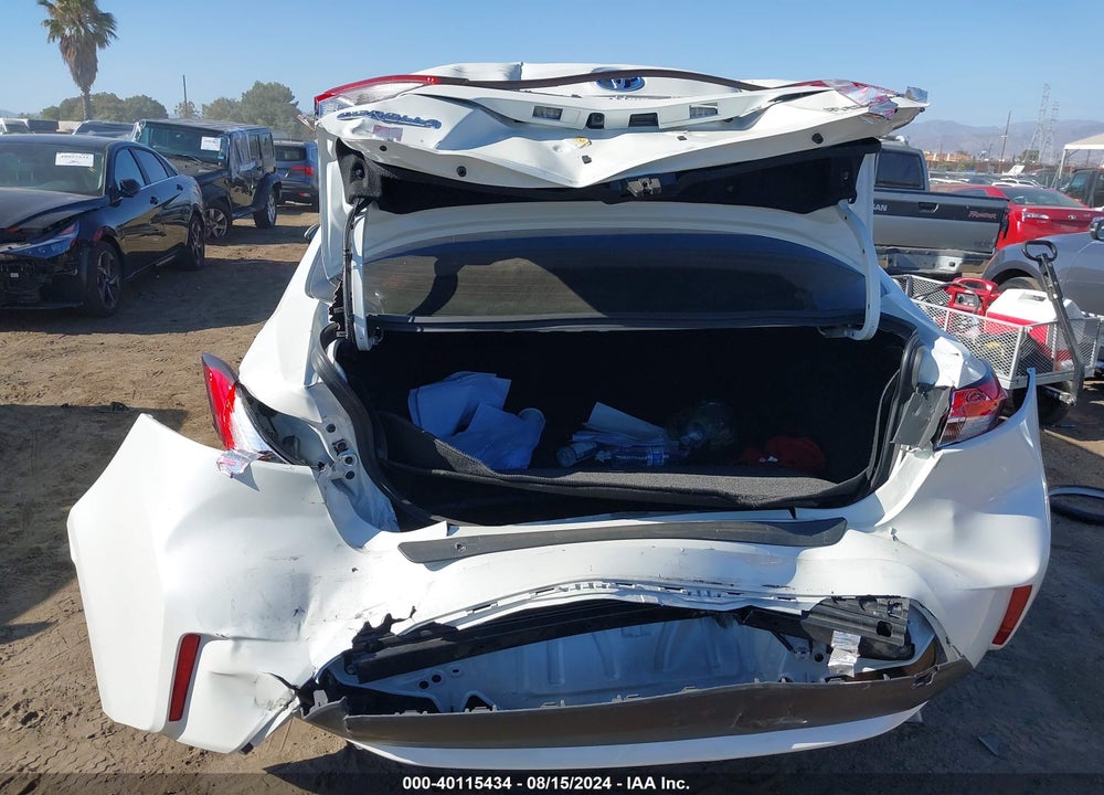 2021 TOYOTA COROLLA HYBRID LE VIN: JTDEAMDE1MJ014621