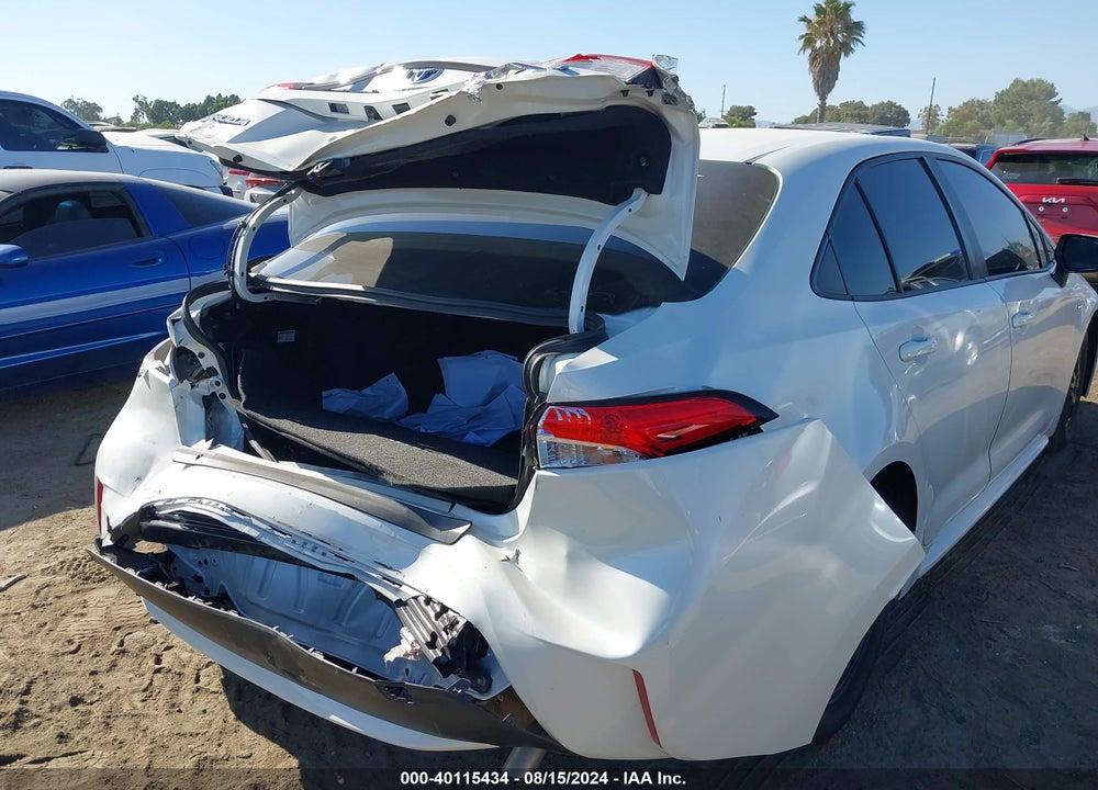 2021 TOYOTA COROLLA HYBRID LE VIN: JTDEAMDE1MJ014621
