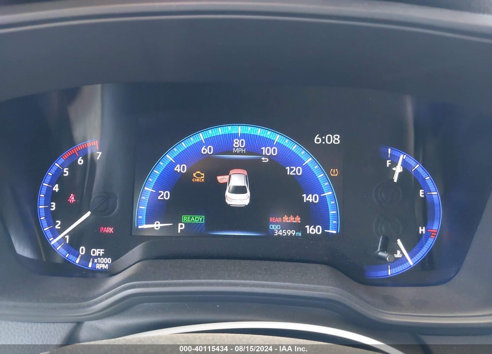 2021 TOYOTA COROLLA HYBRID LE VIN: JTDEAMDE1MJ014621