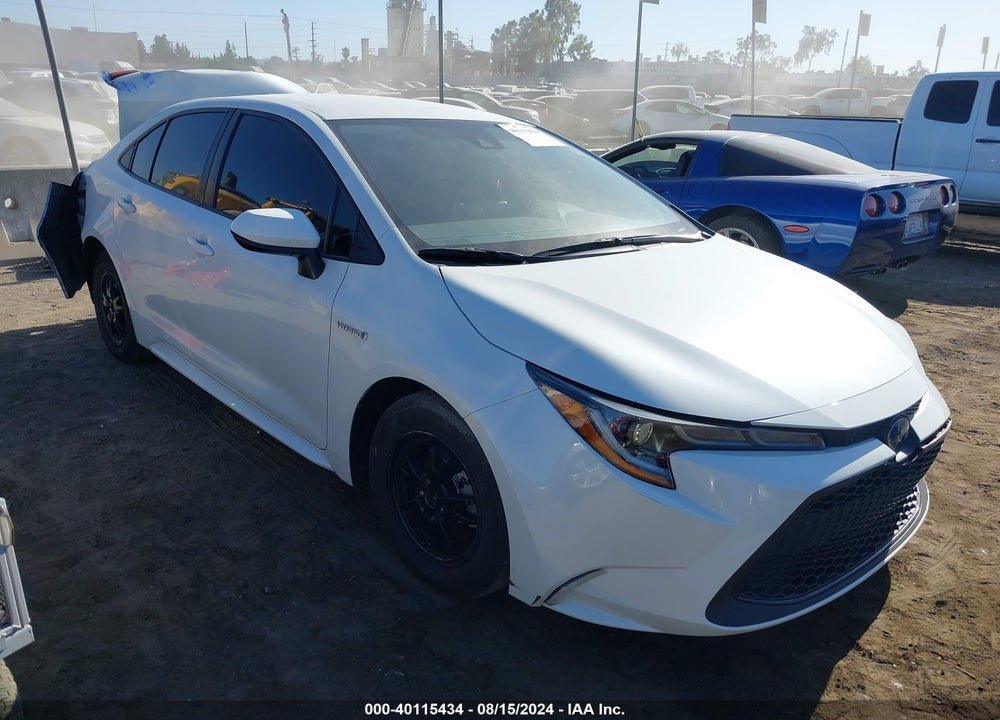 2021 TOYOTA COROLLA HYBRID LE VIN: JTDEAMDE1MJ014621