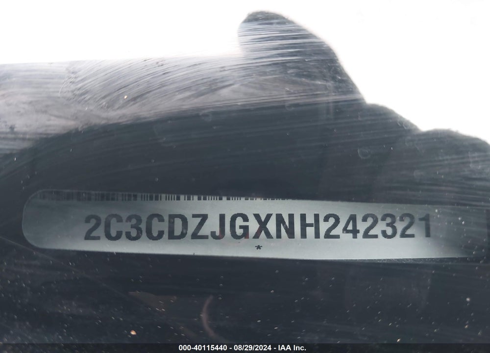 2022 DODGE CHALLENGER GT VIN: 2C3CDZJGXNH242321