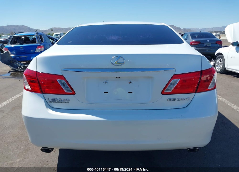 2008 LEXUS ES 350 VIN: JTHBJ46GX82264326