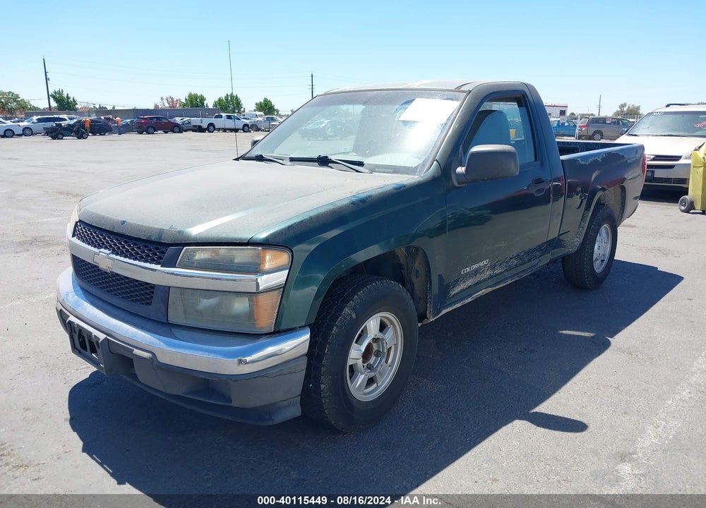 2005 CHEVROLET COLORADO VIN: 1GCCS148X58274232