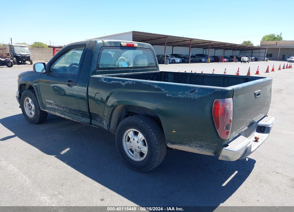 2005 CHEVROLET COLORADO VIN: 1GCCS148X58274232