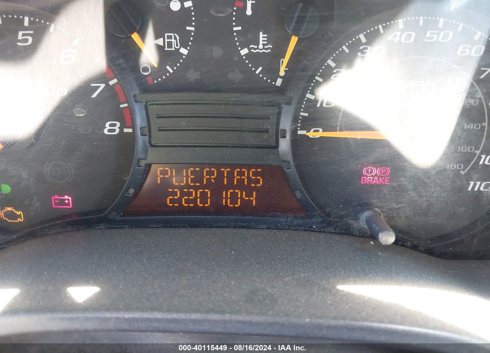 2005 CHEVROLET COLORADO VIN: 1GCCS148X58274232