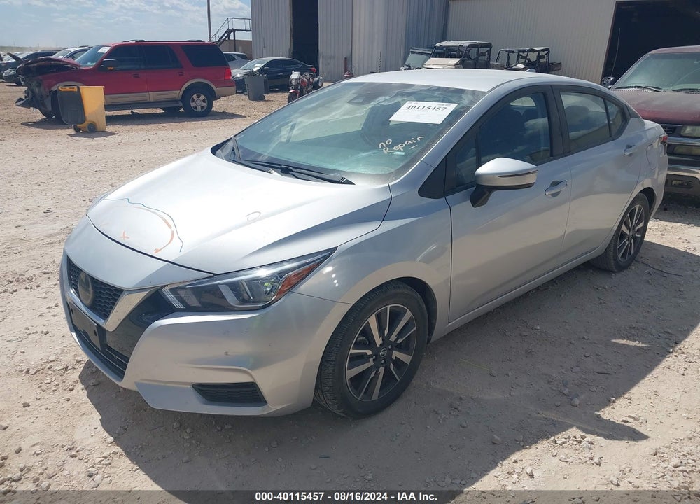 2021 NISSAN VERSA SV XTRONIC CVT VIN: 3N1CN8EV6ML878495