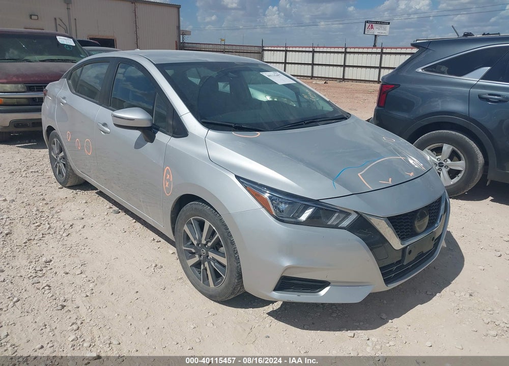 2021 NISSAN VERSA SV XTRONIC CVT VIN: 3N1CN8EV6ML878495