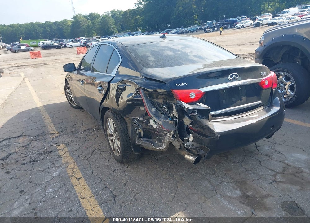 2016 INFINITI Q50 3.0T PREMIUM VIN: JN1EV7AP6GM303026