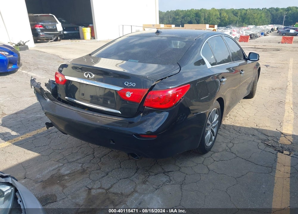 2016 INFINITI Q50 3.0T PREMIUM VIN: JN1EV7AP6GM303026