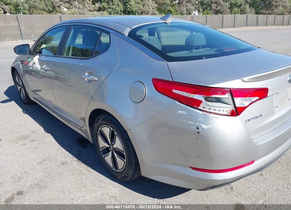 2011 KIA OPTIMA HYBRID EX VIN: KNAGM4ADXB5003034