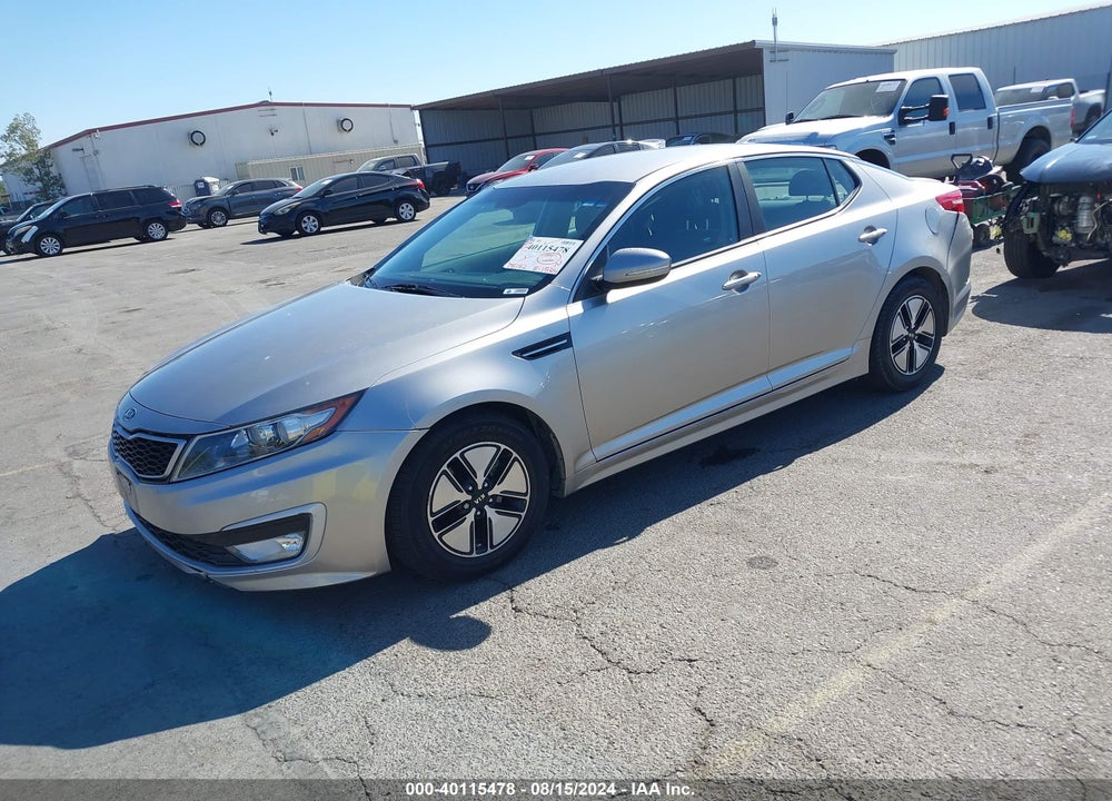 2011 KIA OPTIMA HYBRID EX VIN: KNAGM4ADXB5003034