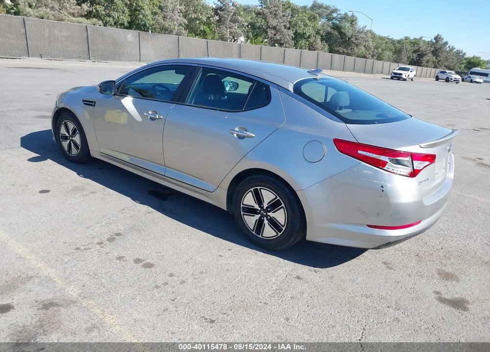 2011 KIA OPTIMA HYBRID EX VIN: KNAGM4ADXB5003034