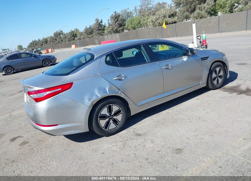 2011 KIA OPTIMA HYBRID EX VIN: KNAGM4ADXB5003034