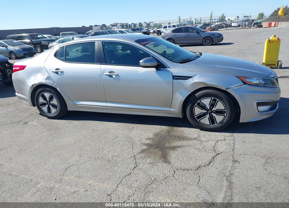 2011 KIA OPTIMA HYBRID EX VIN: KNAGM4ADXB5003034