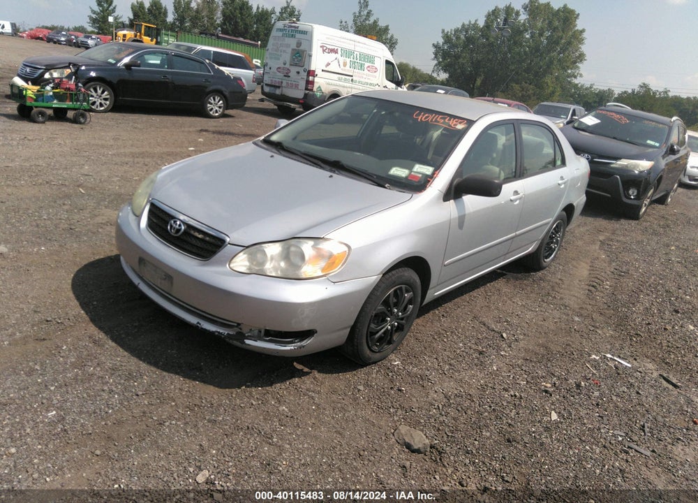 2007 TOYOTA COROLLA LE VIN: JTDBR32E570131881